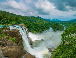 Breathtaking waterfalls in Kerala